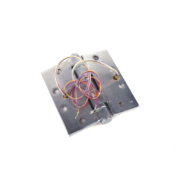 5-Knuckle Ball Bearing Hinge, Heavy Weight, 4-1/2-in x 4-1/2-in, 8-Wire, Satin Chrome Finish